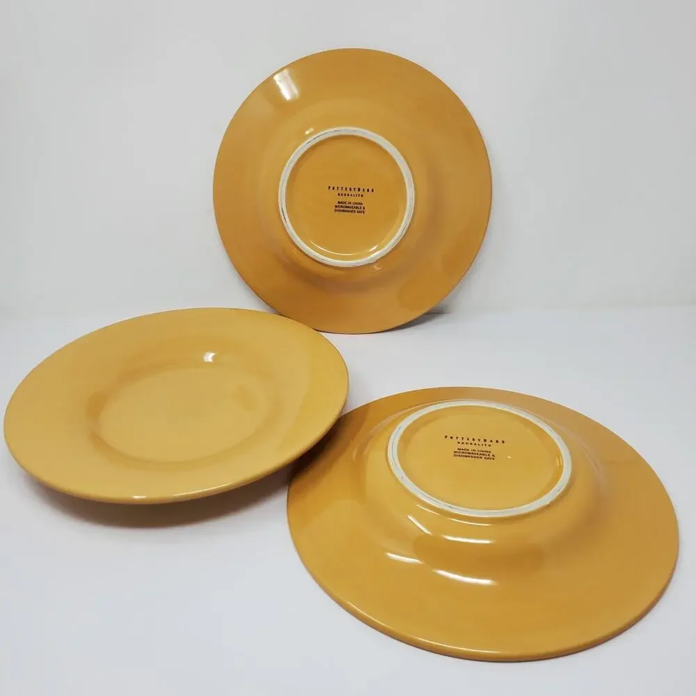 Pottery Barn Sausalito Mustard /Gold 10.25